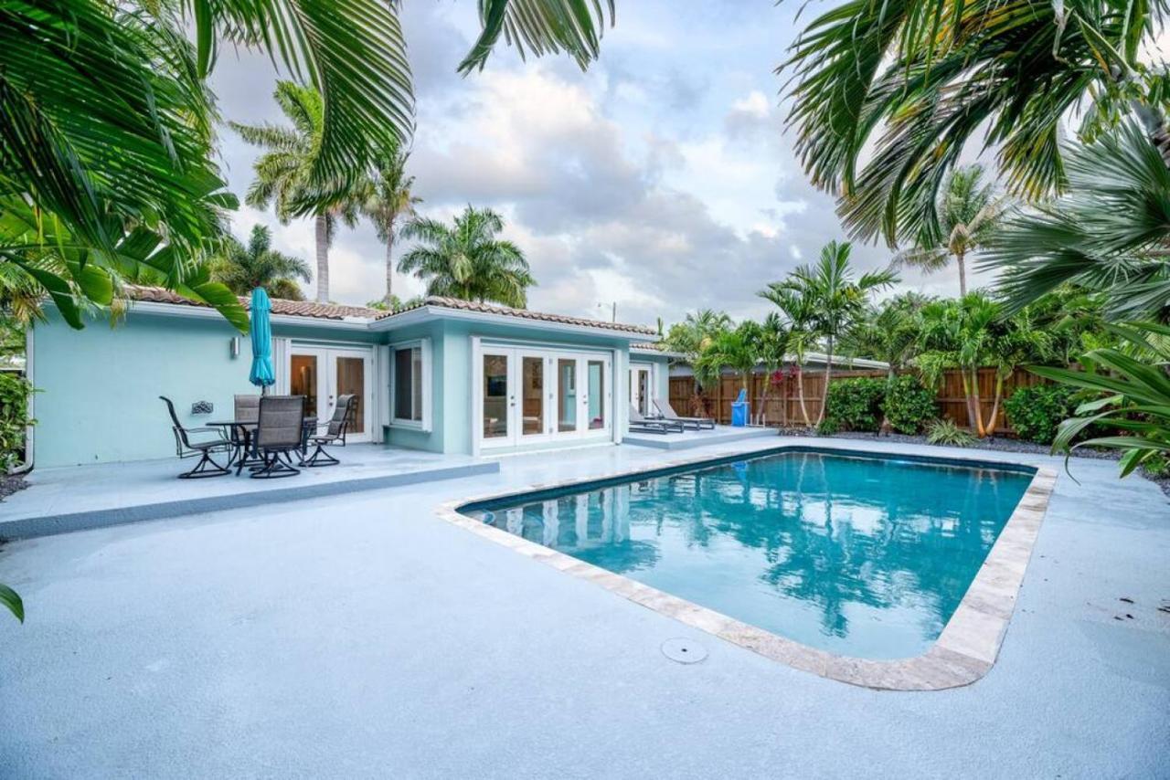 Luxurious Fort Lauderdale Pool Home Exterior photo